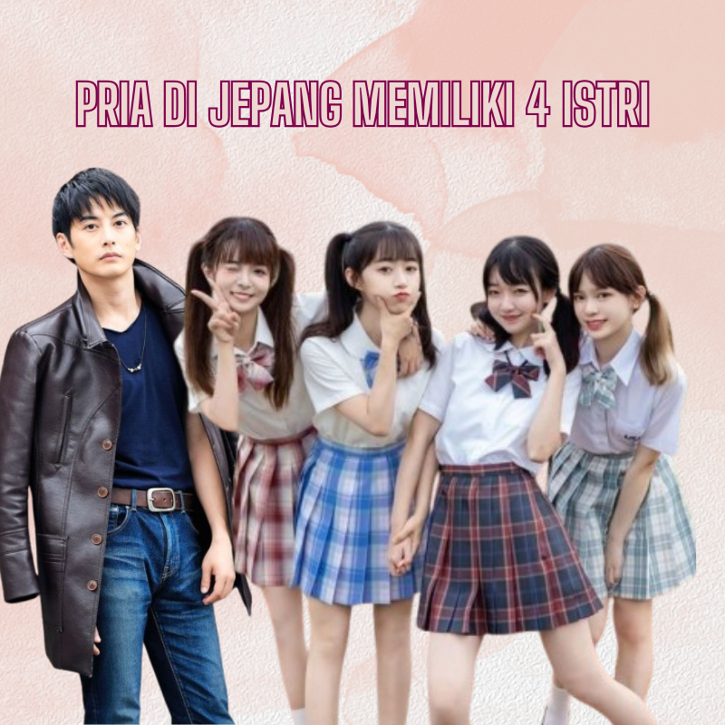 Pria di jepang memiliki 4 istri